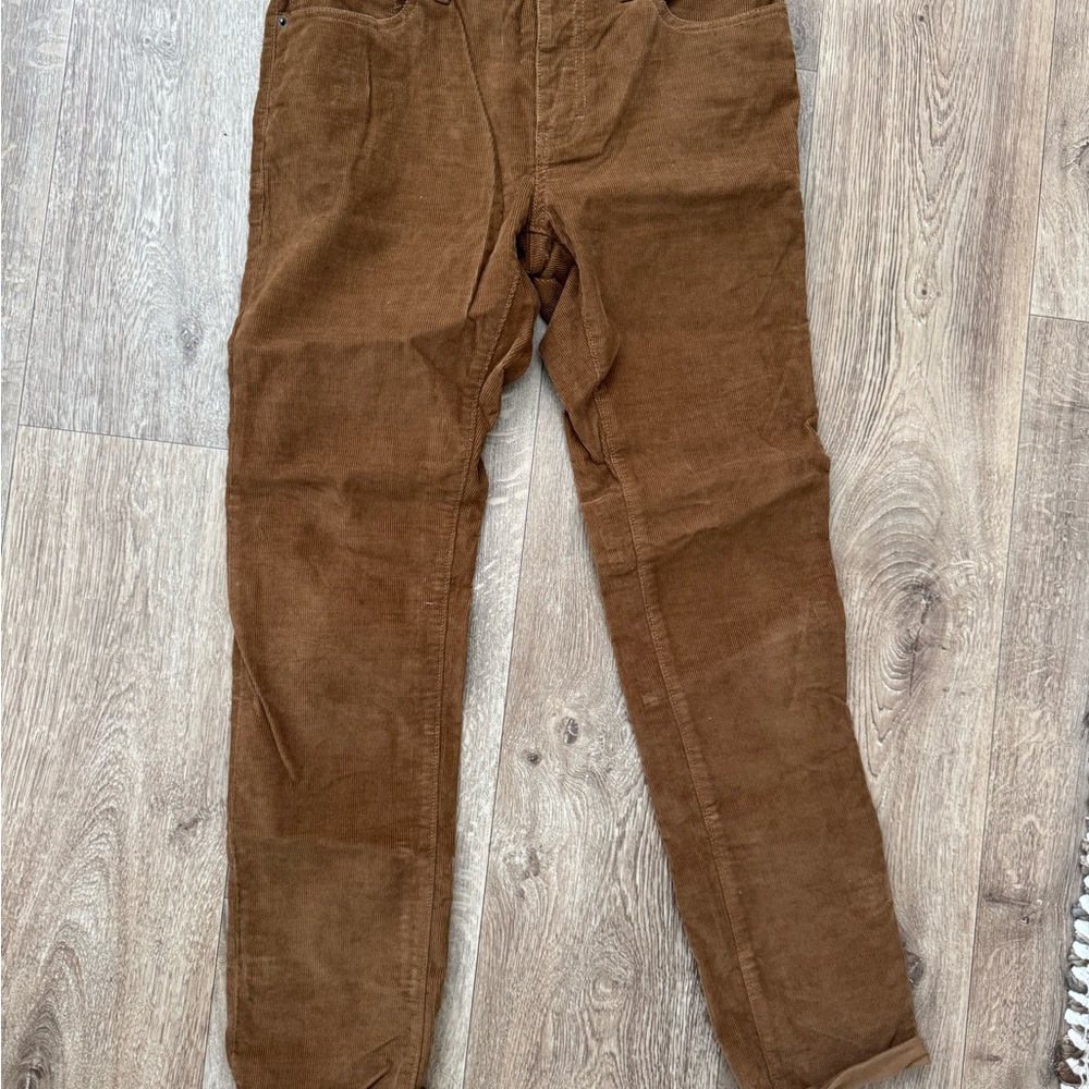J Crew Brown Corduroy Pants 29x32